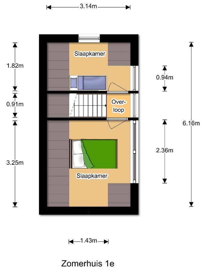 Beachhouse Zomerhuis Vakantiehuis Noordwijk Βίλα Εξωτερικό φωτογραφία